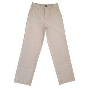 Dickies Men's Wide Leg Pants Size 14 Risen Tan Relaxed Fit